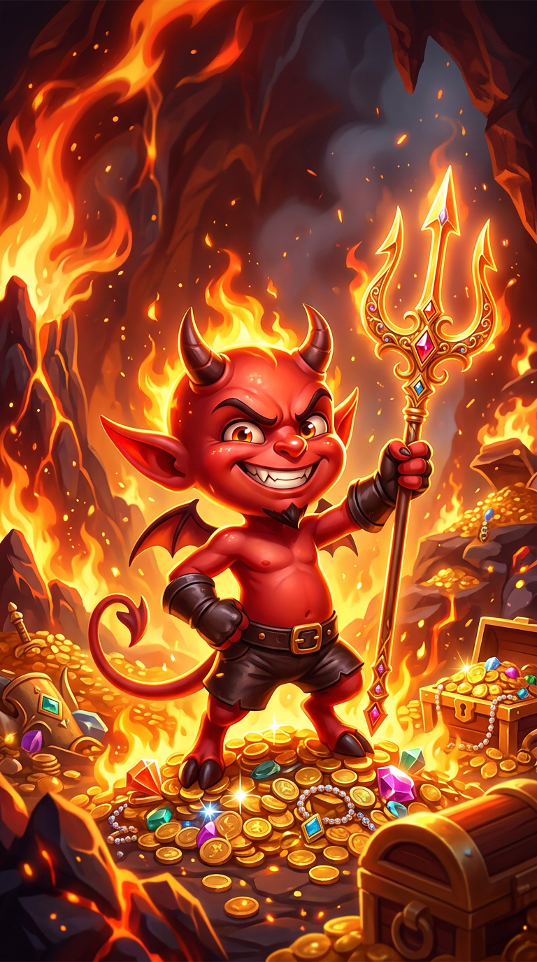 Wicked Treasure slot machine cover art