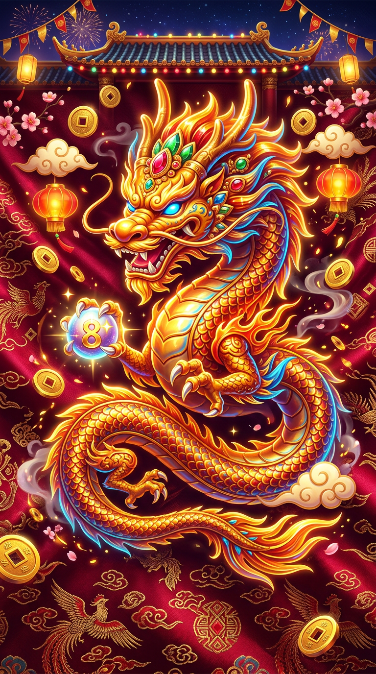 Ultimate Golden Dragon slot machine cover art